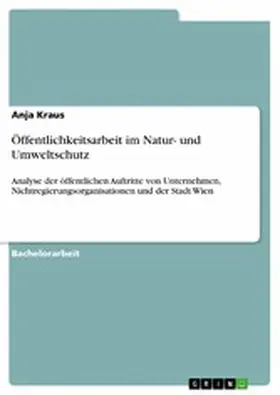 Kraus |  Öffentlichkeitsarbeit im Natur- und Umweltschutz | eBook | Sack Fachmedien