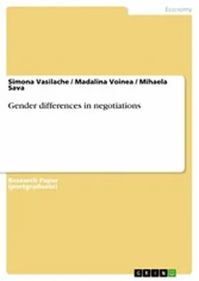 Vasilache / Voinea / Sava |  Gender differences in negotiations | eBook | Sack Fachmedien