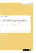 Weber |  Cost-Benefit-Sharing in Supply Chains | Buch |  Sack Fachmedien