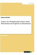 Schmidt |  Analyse der Produktivitätsverluste durch Präsentismus im Vergleich zu Absentismus | Buch |  Sack Fachmedien