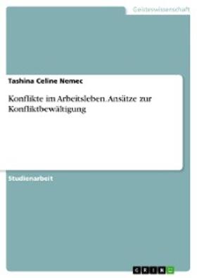 Nemec | Konflikte im Arbeitsleben. Ansätze zur Konfliktbewältigung | E-Book | sack.de