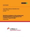 Schmidt |  Künstliche Intelligenz im Recruitingprozess. Rechtstatsächliche Ausgangsbasis und rechtliche Fragestellungen | Buch |  Sack Fachmedien