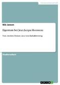 Jansen |  Eigentum bei Jean-Jacque-Rousseau | eBook | Sack Fachmedien