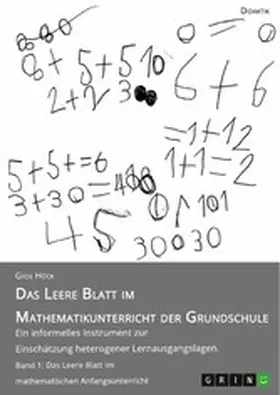 Höck |  Das Leere Blatt im Mathematikunterricht der Grundschule | eBook | Sack Fachmedien