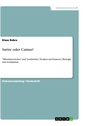 Robra |  Sartre oder Camus? | Buch |  Sack Fachmedien