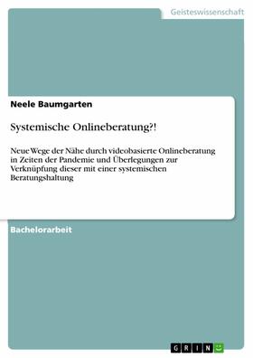 Baumgarten | Systemische Onlineberatung?! | E-Book | sack.de