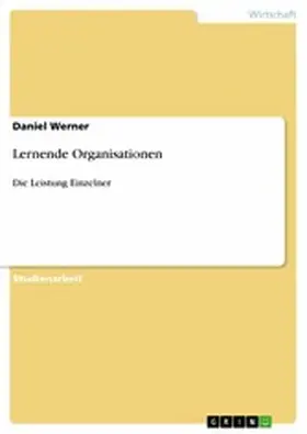 Werner |  Lernende Organisationen | eBook | Sack Fachmedien