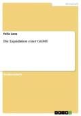 Lenz |  Die Liquidation einer GmbH | eBook | Sack Fachmedien