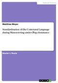 Meyer |  Standardisation of the Command Language during Manoeuvring under (Tug-)Assistance | eBook | Sack Fachmedien