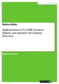Müller |  Implementation of an ERP System to Digitize and Optimize all Company Processes | eBook | Sack Fachmedien