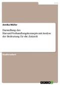 Müller |  Darstellung des Harvard-Verhandlungskonzepts mit Analyse der Bedeutung für die Zukunft | eBook | Sack Fachmedien