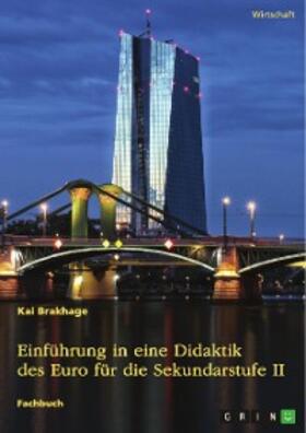 Brakhage | Einführung in eine Didaktik des Euro für die Sekundarstufe II | E-Book | sack.de
