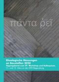 Bellotto / Greim / C. Lupascu |  Rheologische Messungen an Baustoffen 2020 | Buch |  Sack Fachmedien