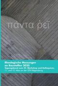 Bellotto / Golaszewska / Greim |  Rheologische Messungen an Baustoffen 2020 | Buch |  Sack Fachmedien