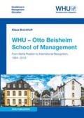 Brockhoff / Otto Beisheim Stiftung, Baar / Otto Beisheim Stiftung, München |  WHU – Otto Beisheim School of Management | Buch |  Sack Fachmedien