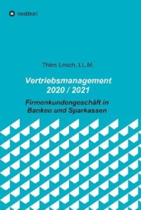 Lesch | Vertriebsmanagement 2020 / 2021 | E-Book | sack.de