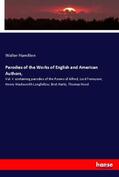 Hamilton |  Parodies of the Works of English and American Authors, | Buch |  Sack Fachmedien