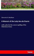 Markham |  A Memoir of the Lady Ana de Osorio | Buch |  Sack Fachmedien