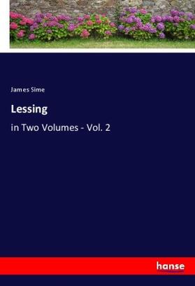 Sime |  Lessing | Buch |  Sack Fachmedien