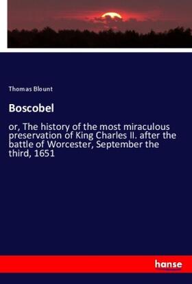 Blount |  Boscobel | Buch |  Sack Fachmedien