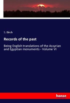 Birch |  Records of the past | Buch |  Sack Fachmedien