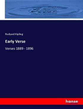 Kipling |  Early Verse | Buch |  Sack Fachmedien