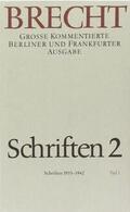 Brecht |  Schriften 1933-1942 | Buch |  Sack Fachmedien
