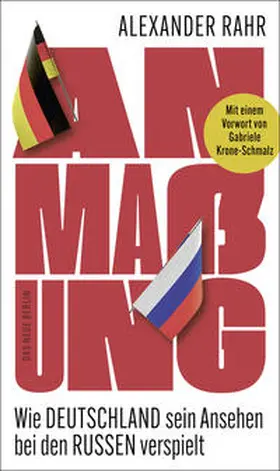 Rahr |  Anmaßung | Buch |  Sack Fachmedien