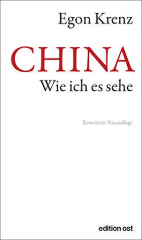 Krenz |  CHINA. Wie ich es sehe | Buch |  Sack Fachmedien