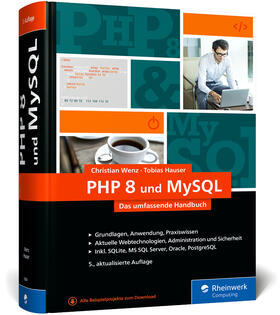 Wenz / Hauser | PHP 8 und MySQL | Buch | 978-3-367-10000-2 | sack.de