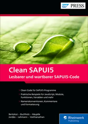 Bertolozi / Buchholz / Haeuptle |  Clean SAPUI5 | eBook | Sack Fachmedien