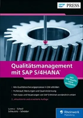 Lorenz / Schedl / Schlaubitz |  Qualitätsmanagement mit SAP S/4HANA | eBook | Sack Fachmedien