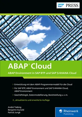 Tiebing / Kunold / Jungk |  ABAP Cloud | eBook | Sack Fachmedien