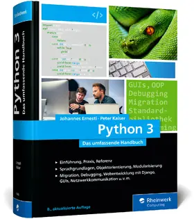Ernesti / Kaiser | Python 3 | Buch | 978-3-367-10406-2 | www.sack.de