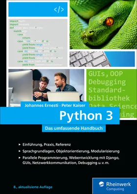 Ernesti / Kaiser | Python 3 | E-Book | www.sack.de