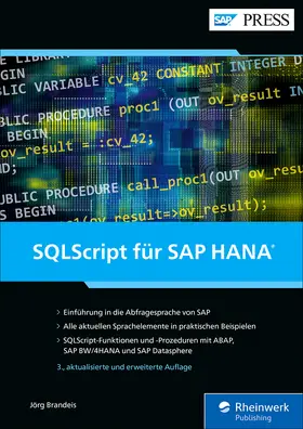 Brandeis | SQLScript für SAP HANA | E-Book | www.sack.de