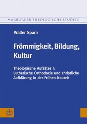 Sparn |  Frömmigkeit, Bildung, Kultur | Buch |  Sack Fachmedien