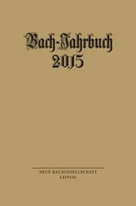 Wollny |  Bach-Jahrbuch 2015 | Buch |  Sack Fachmedien