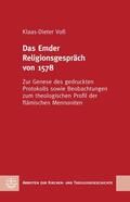 Voß |  Das Emder Religionsgespräch von 1578 | eBook | Sack Fachmedien