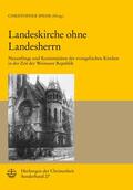 Spehr |  Landeskirche ohne Landesherrn | eBook | Sack Fachmedien