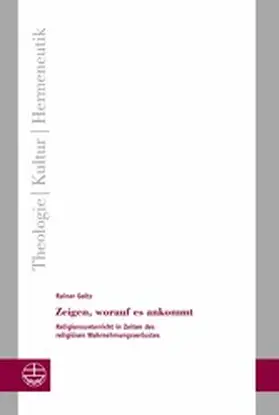 Goltz | Zeigen, worauf es ankommt | E-Book | www.sack.de