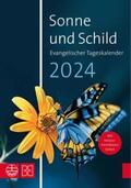 Neijenhuis |  Sonne und Schild 2024. Evangelischer Tageskalender 2024 | Buch |  Sack Fachmedien