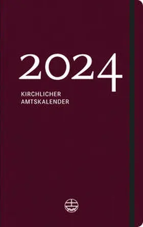 Neijenhuis |  Kirchlicher Amtskalender 2024 – rot | Buch |  Sack Fachmedien