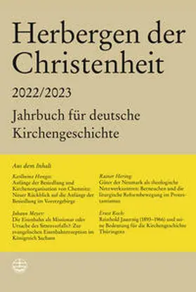 Cottin / Michel / Wieckowski |  Herbergen der Christenheit 2022/2023 | Buch |  Sack Fachmedien