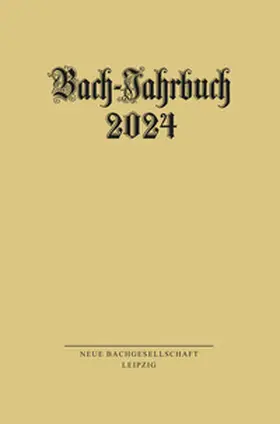 Wollny |  Bach-Jahrbuch 2024 | Buch |  Sack Fachmedien