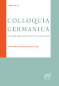 Bell / Vecchiato |  COLLOQUIA GERMANICA 55, 1-2 | Buch |  Sack Fachmedien