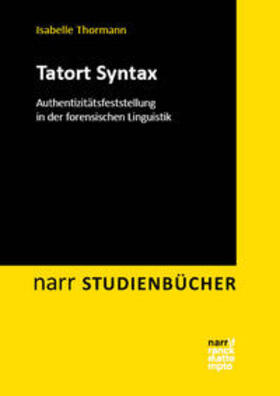 Thormann |  Tatort Syntax | Buch |  Sack Fachmedien