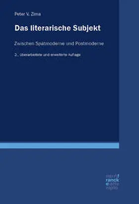 Zima | Das literarische Subjekt | Buch | 978-3-381-12711-5 | sack.de