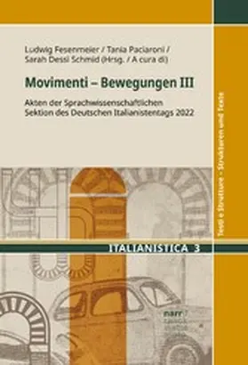 Fesenmeier / Paciaroni / Dessì Schmid |  Movimenti - Bewegungen III | eBook | Sack Fachmedien