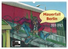 Kersten | Mauerfall Berlin 1989 ¿ 1990 (Wandkalender 2024 DIN A3 quer), CALVENDO Monatskalender | Sonstiges | 978-3-383-00813-9 | sack.de